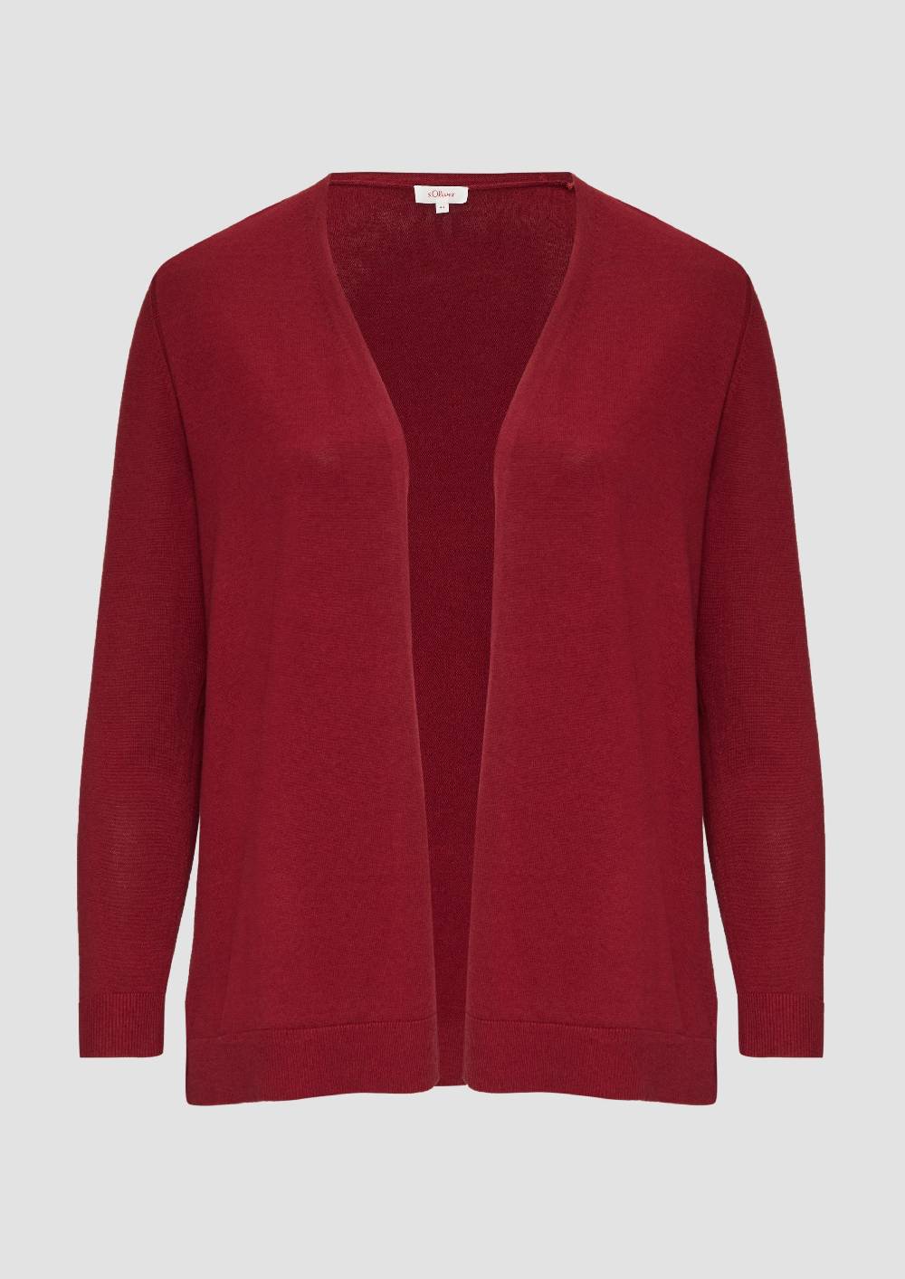 s.Oliver Cardigan aus Viskose-Baumwollmix Fabrikverkauf