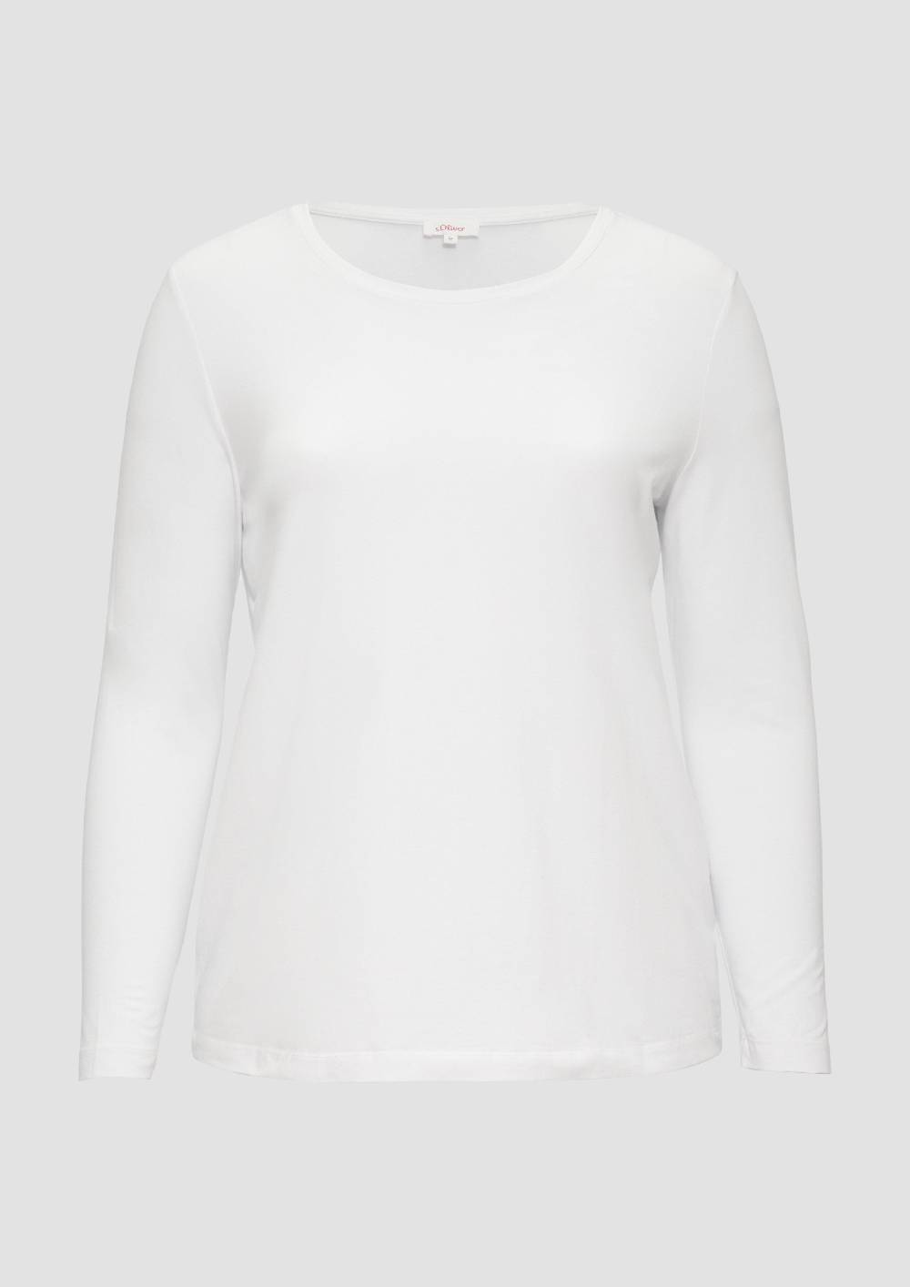 s.Oliver Longsleeve aus Baumwollstretch Versandkostenfrei