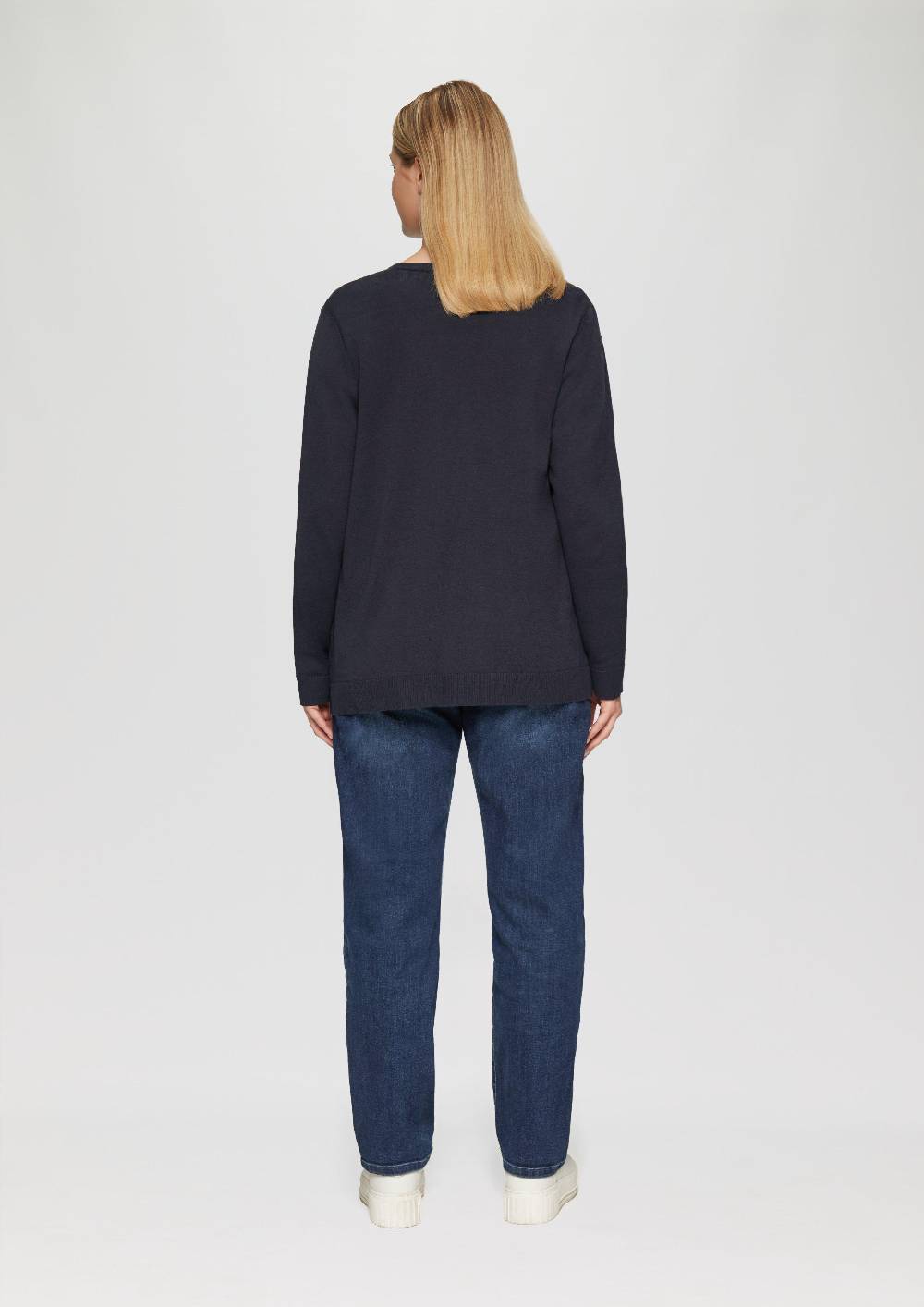 s.Oliver Cardigan aus Viskose-Baumwollmix Begrenztes Angebot
