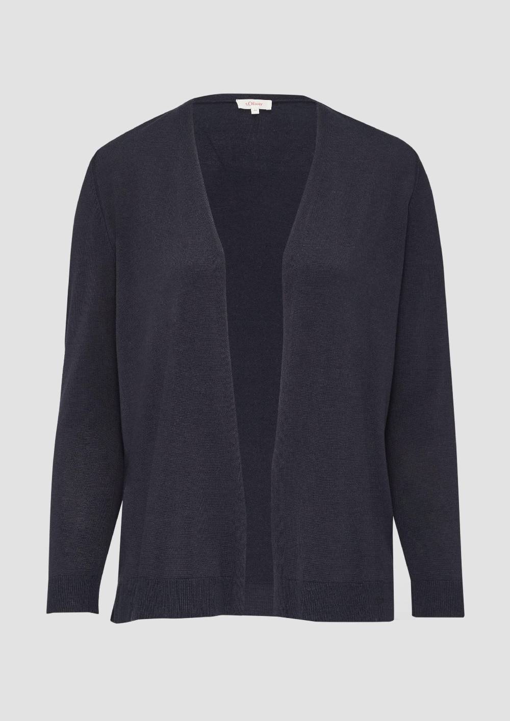 s.Oliver Cardigan aus Viskose-Baumwollmix Begrenztes Angebot