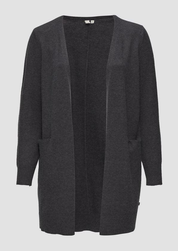 s.Oliver Lange Strickjacke aus Viskosemix Online Shopping