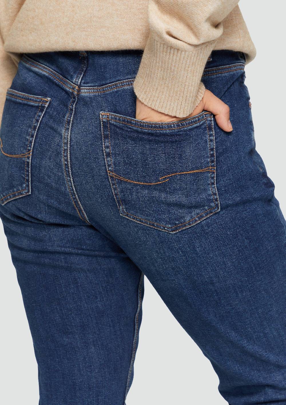 s.Oliver Jeans Curvy / Skinny Fit / Mid Rise / Skinny Leg Preisnachlass