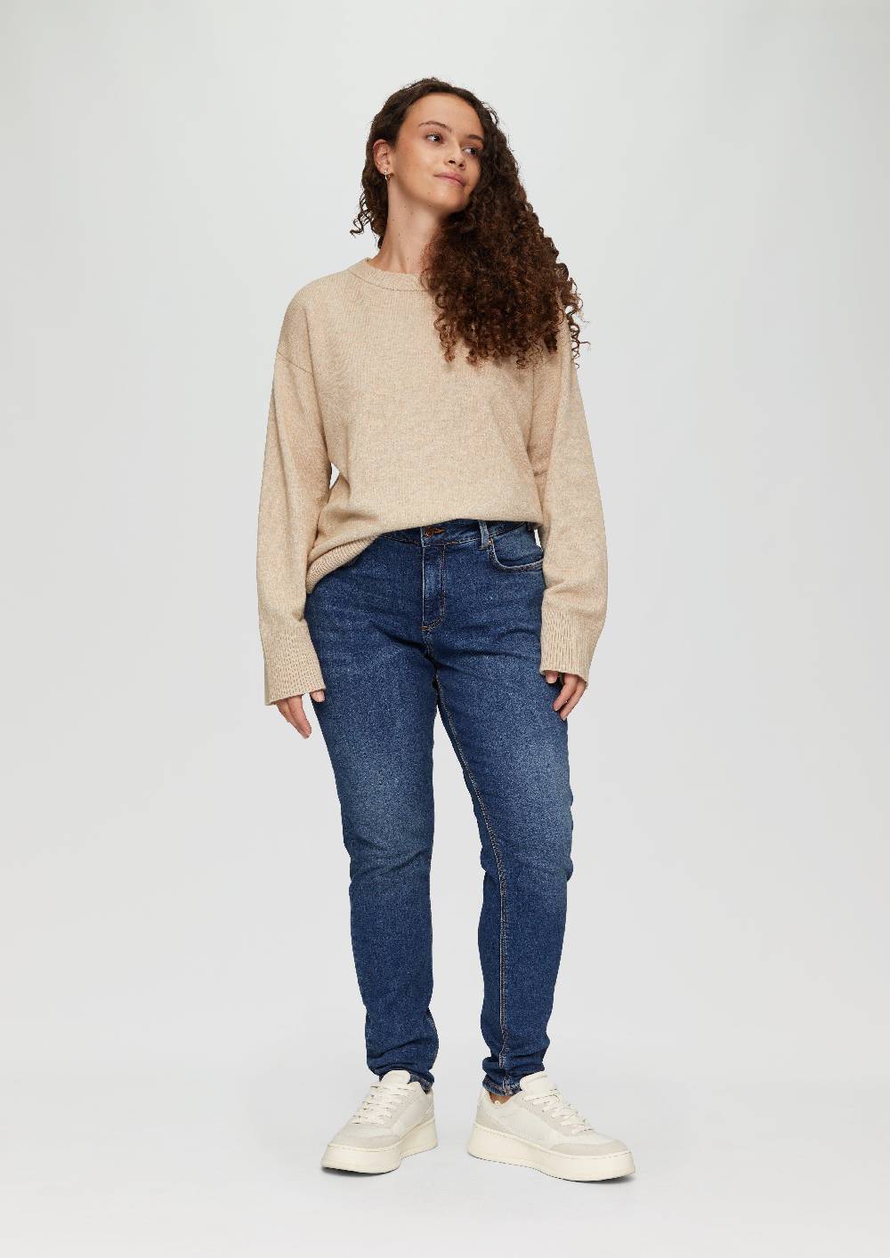 s.Oliver Jeans Curvy / Skinny Fit / Mid Rise / Skinny Leg Preisnachlass