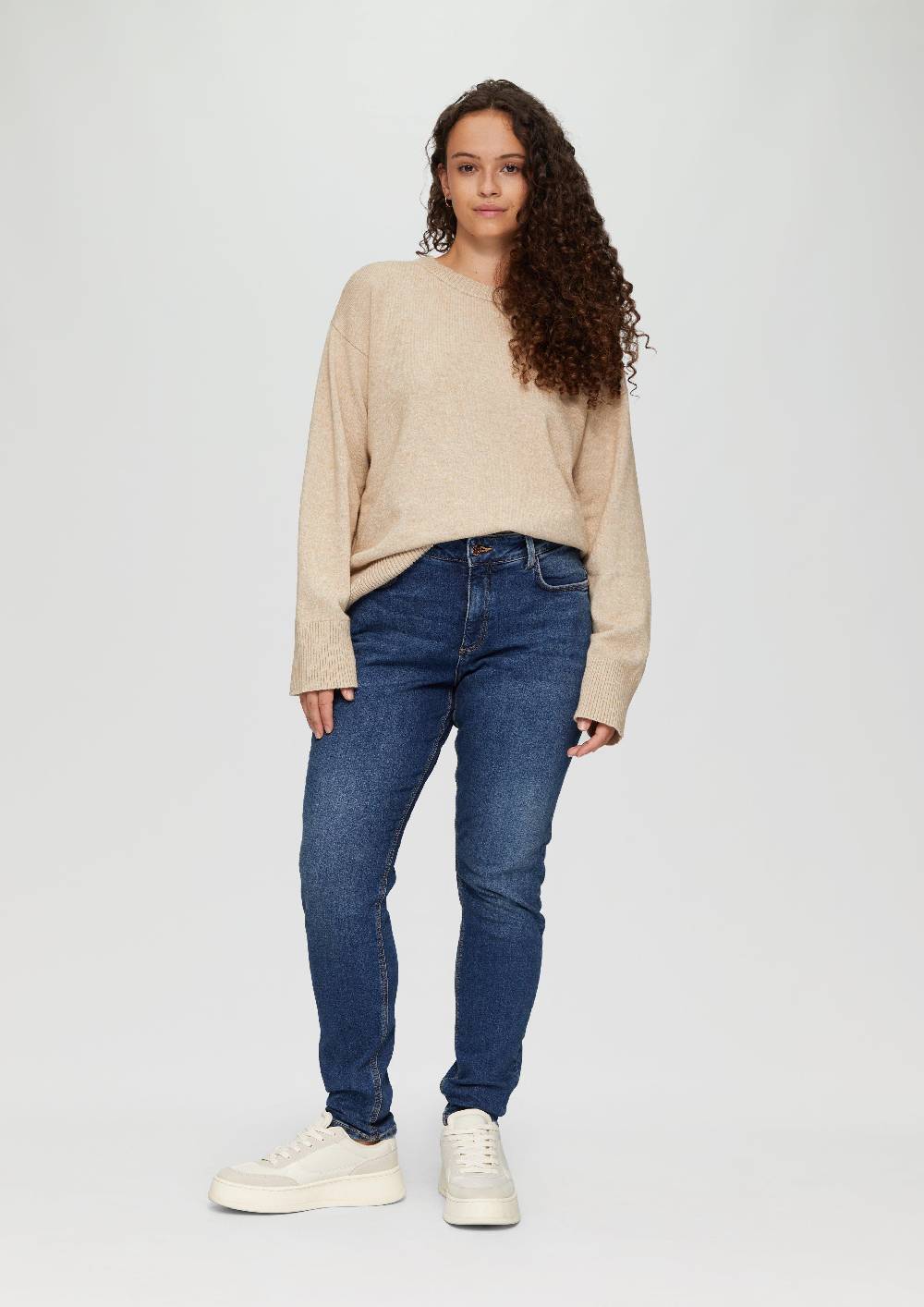 s.Oliver Jeans Curvy / Skinny Fit / Mid Rise / Skinny Leg Preisnachlass