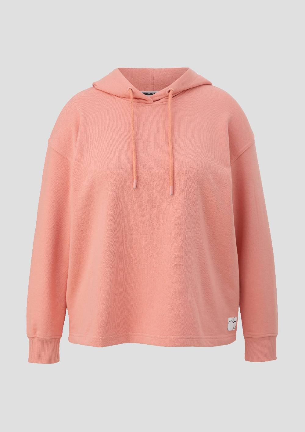 s.Oliver Kapuzensweatshirt mit überschnittener Schulter Muttertagsangebot