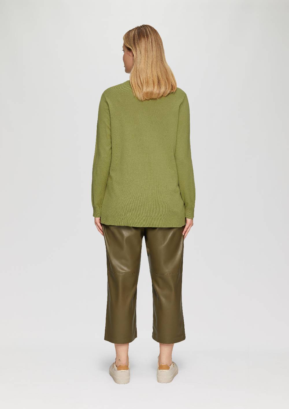s.Oliver Strickpullover mit Rundhalsausschnitt Vatertagsangebot