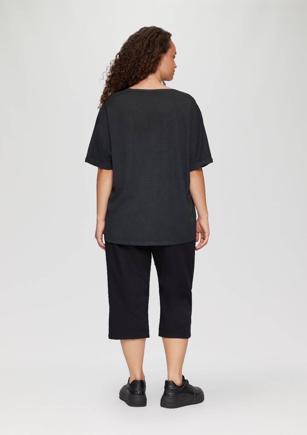 s.Oliver Oversize-Shirt mit Rundhalsausschnitt und Frontprint Heißer Verkauf