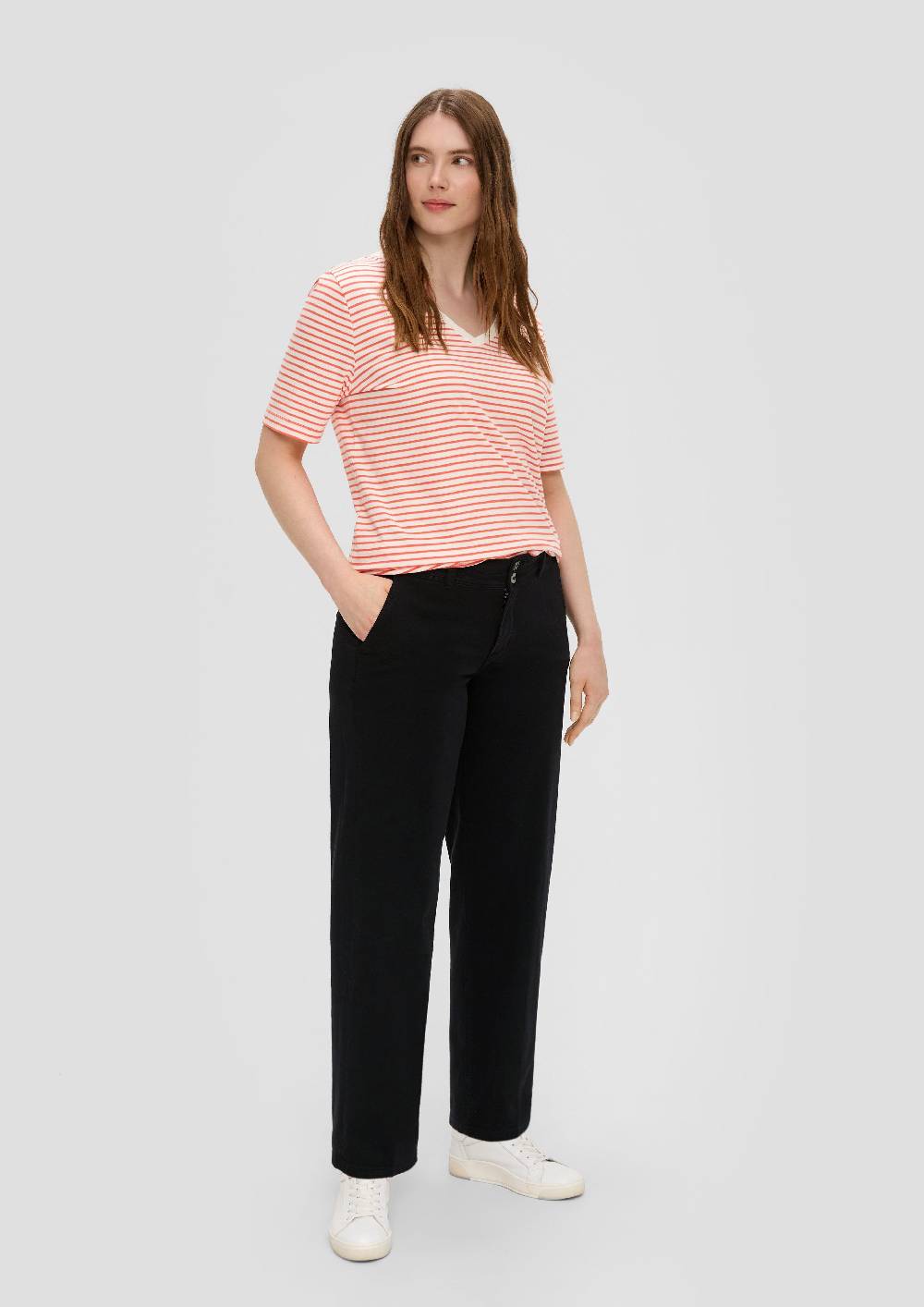 s.Oliver Jeans / Wide Leg / Mid Rise Online Outlet