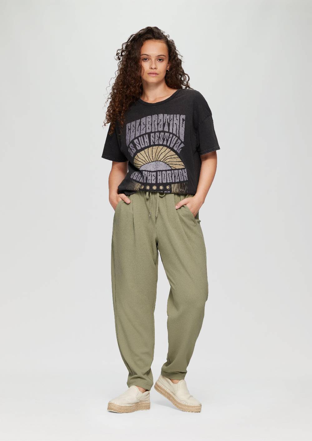 s.Oliver Jogpants aus Interlock-Crêpe Neuheiten