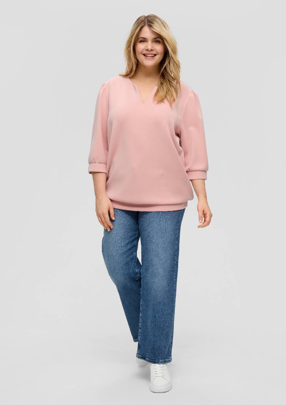 s.Oliver Sweatshirt aus Scuba Saisonale Angebote