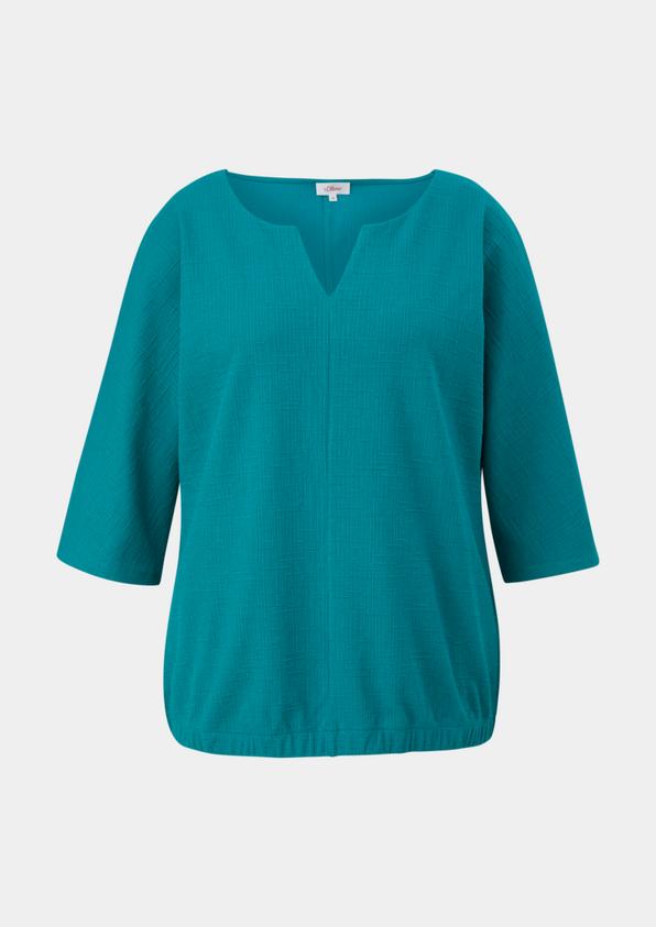 s.Oliver O-Shape-Bluse mit bequemem Gummizug Riesige Ersparnisse