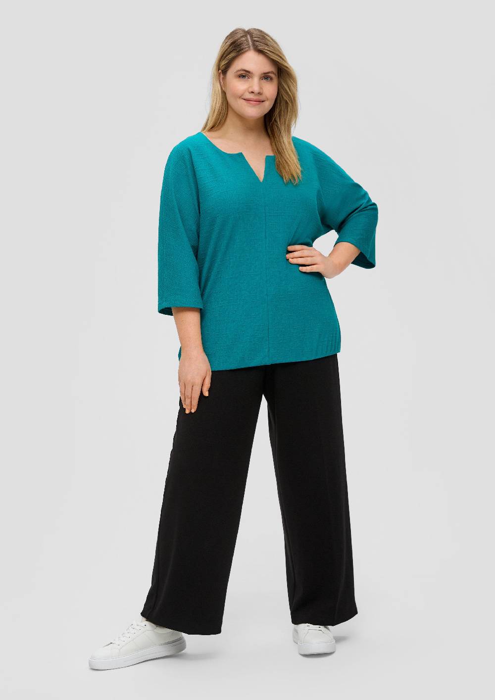 s.Oliver O-Shape-Bluse mit bequemem Gummizug Riesige Ersparnisse