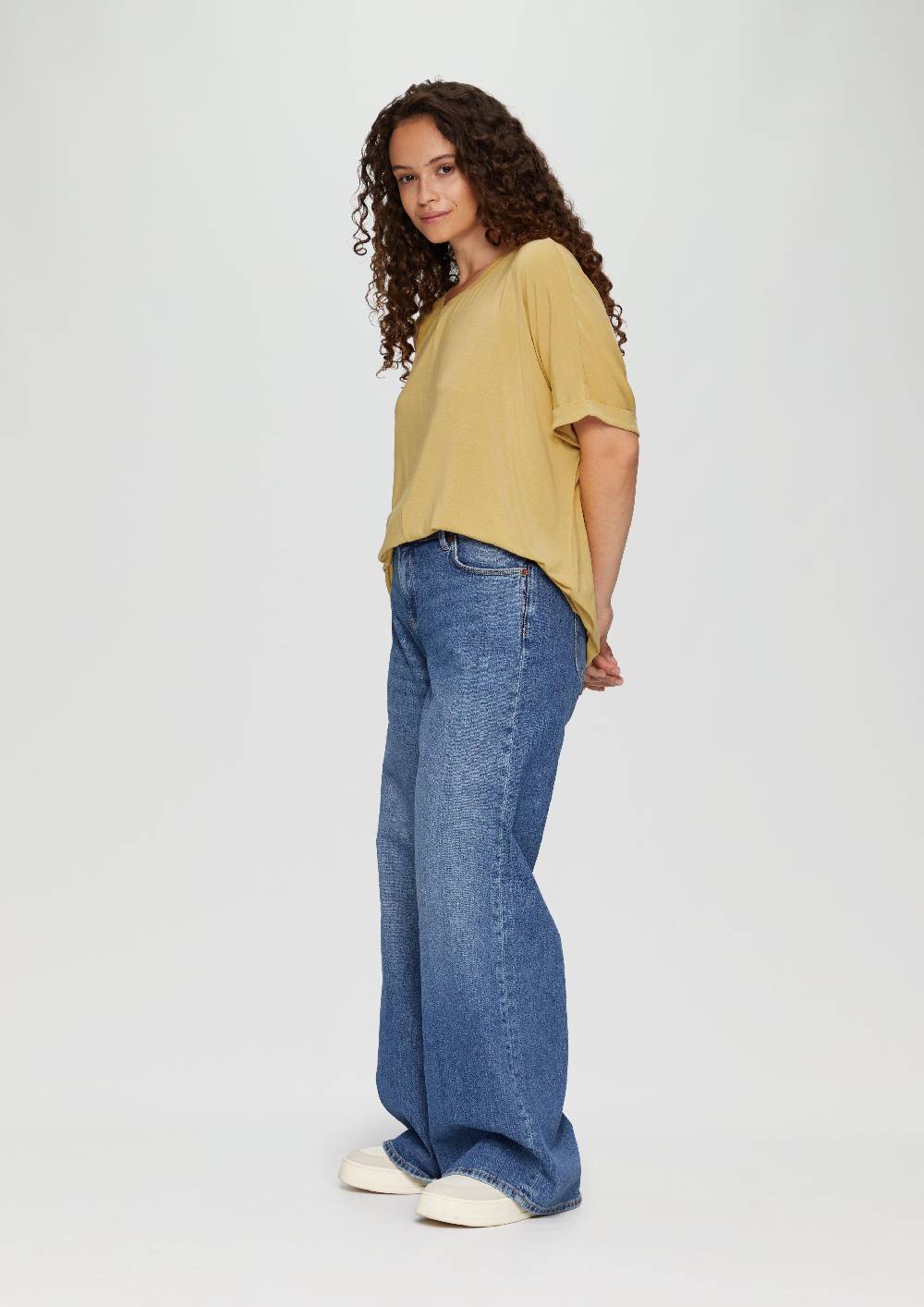 s.Oliver Loose-Fit-Shirt im Lyocellmix VIP-Rabatte