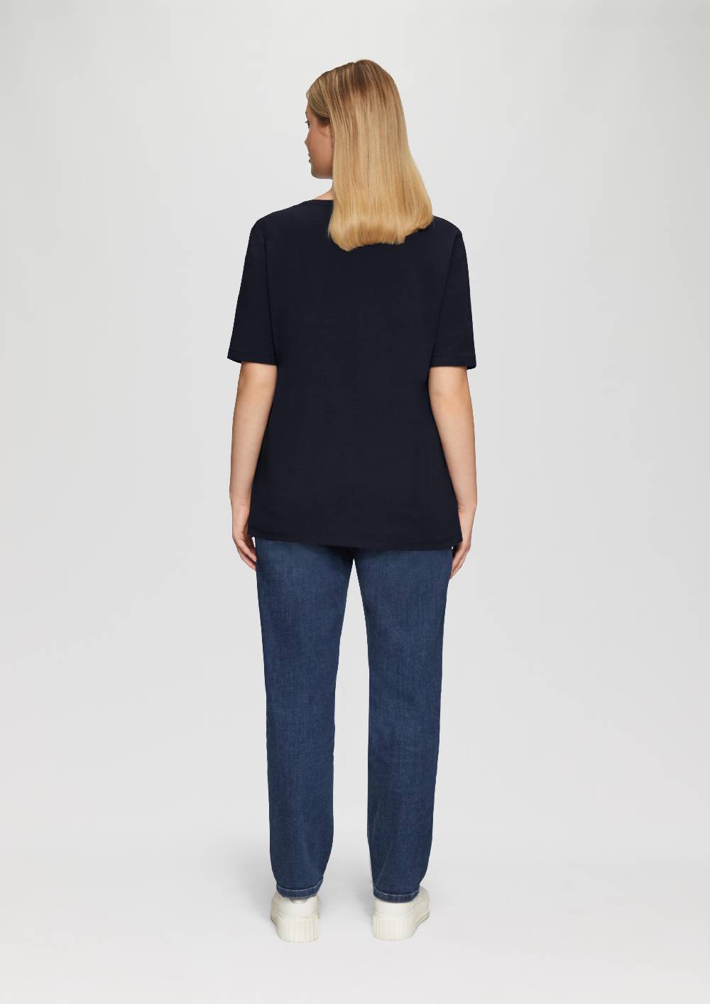 s.Oliver T-Shirt mit Rundhalsausschnitt und Front-Print Wochenangebot