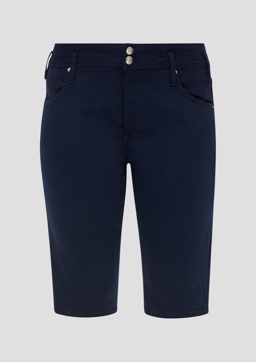 s.Oliver Bermuda-Jeans / Mid Rise / Slim Leg Neueste Stile