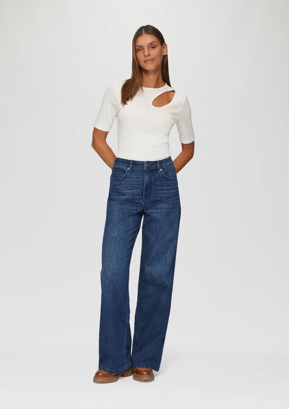 s.Oliver Jeans Suri / Regular Fit / High Rise / Wide Leg Bis zu 60% Rabatt