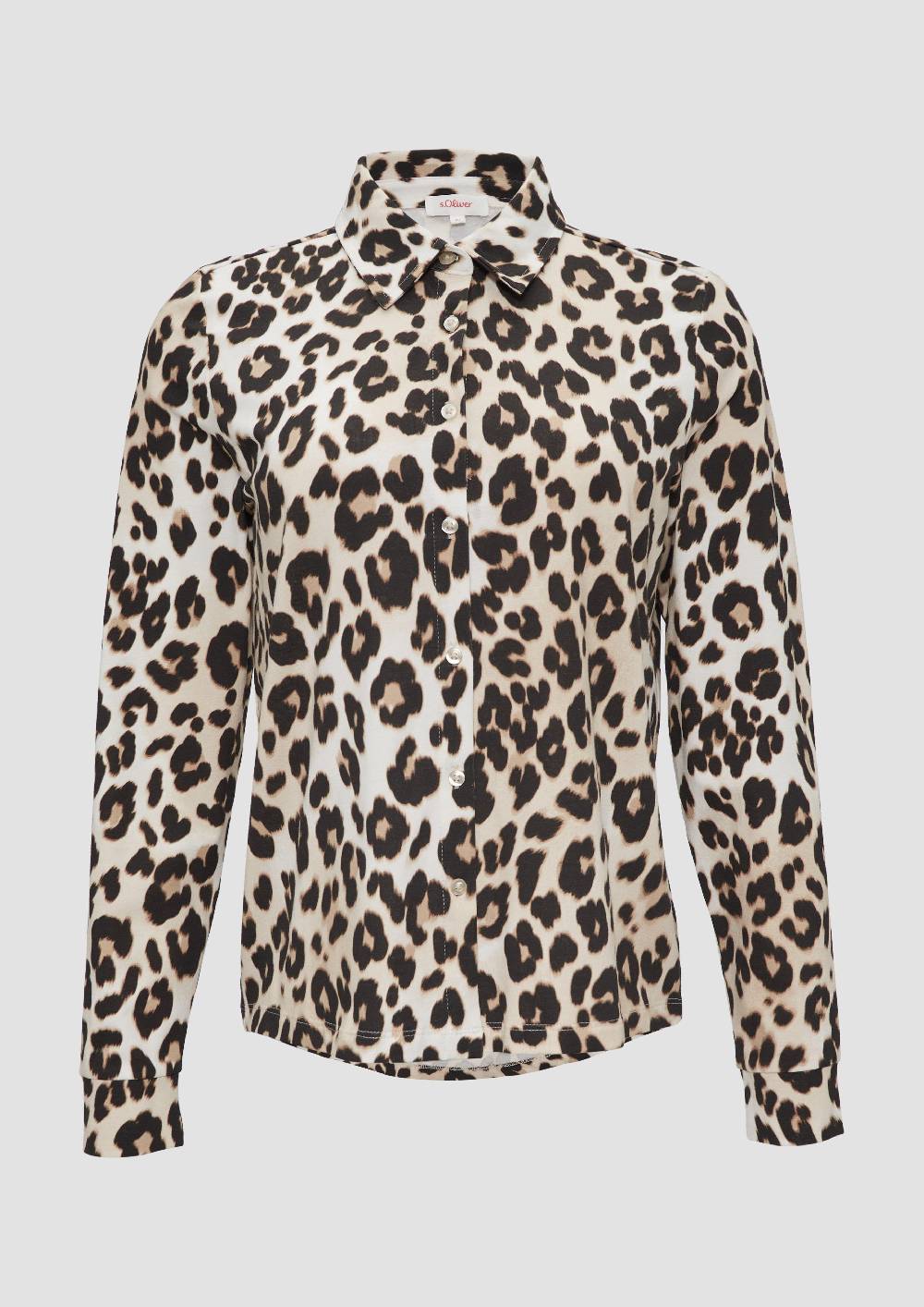 s.Oliver Hemdbluse aus Jersey Nur für heute