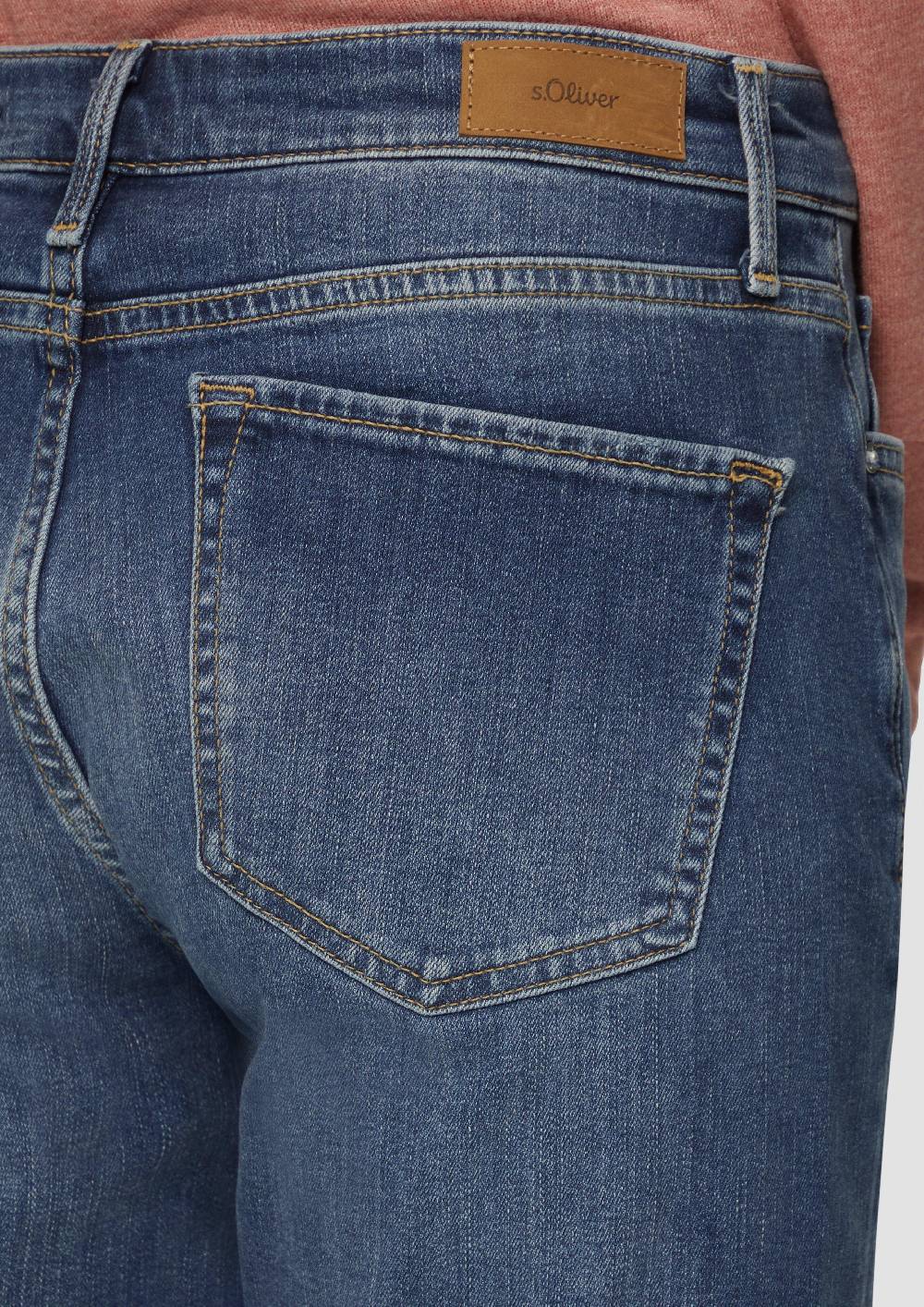 s.Oliver Jeans Karolin / Regular Fit / Mid Rise / Straight Leg Sonderangebot der Fabrik