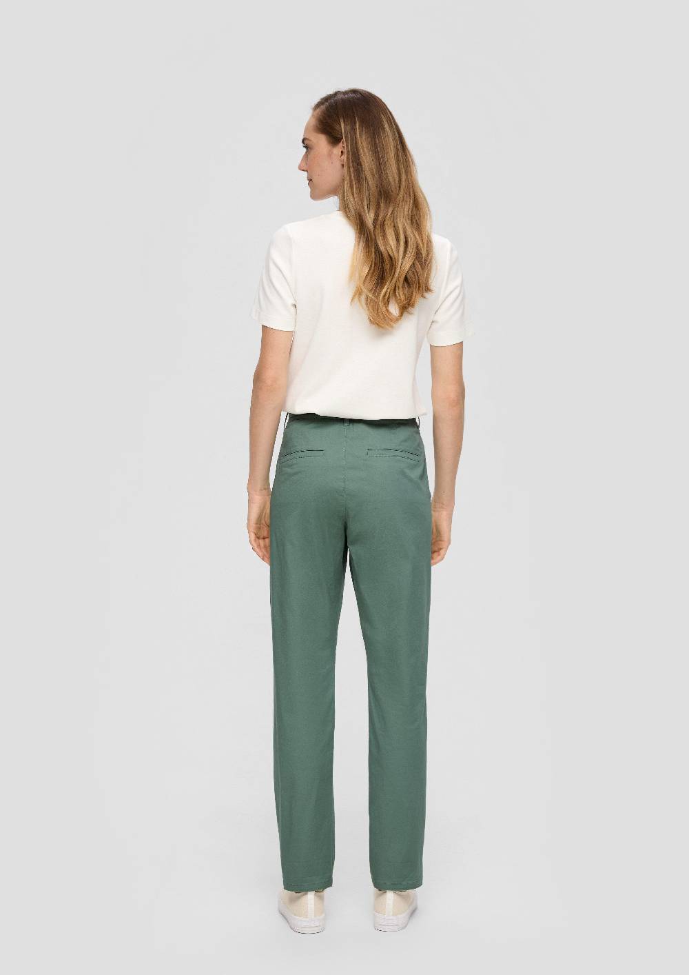 s.Oliver Chino mit Gürtel aus Baumwollstretch Discount Store für neue Produkte