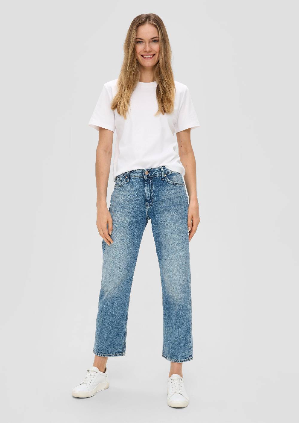 s.Oliver Jeans Karolin / Regular Fit / Mid Rise / Straight Leg Nur noch ein Tag übrig