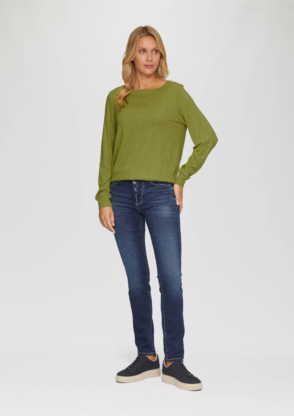 s.Oliver Weicher Longsleeve aus Jerseystrick Hotsell