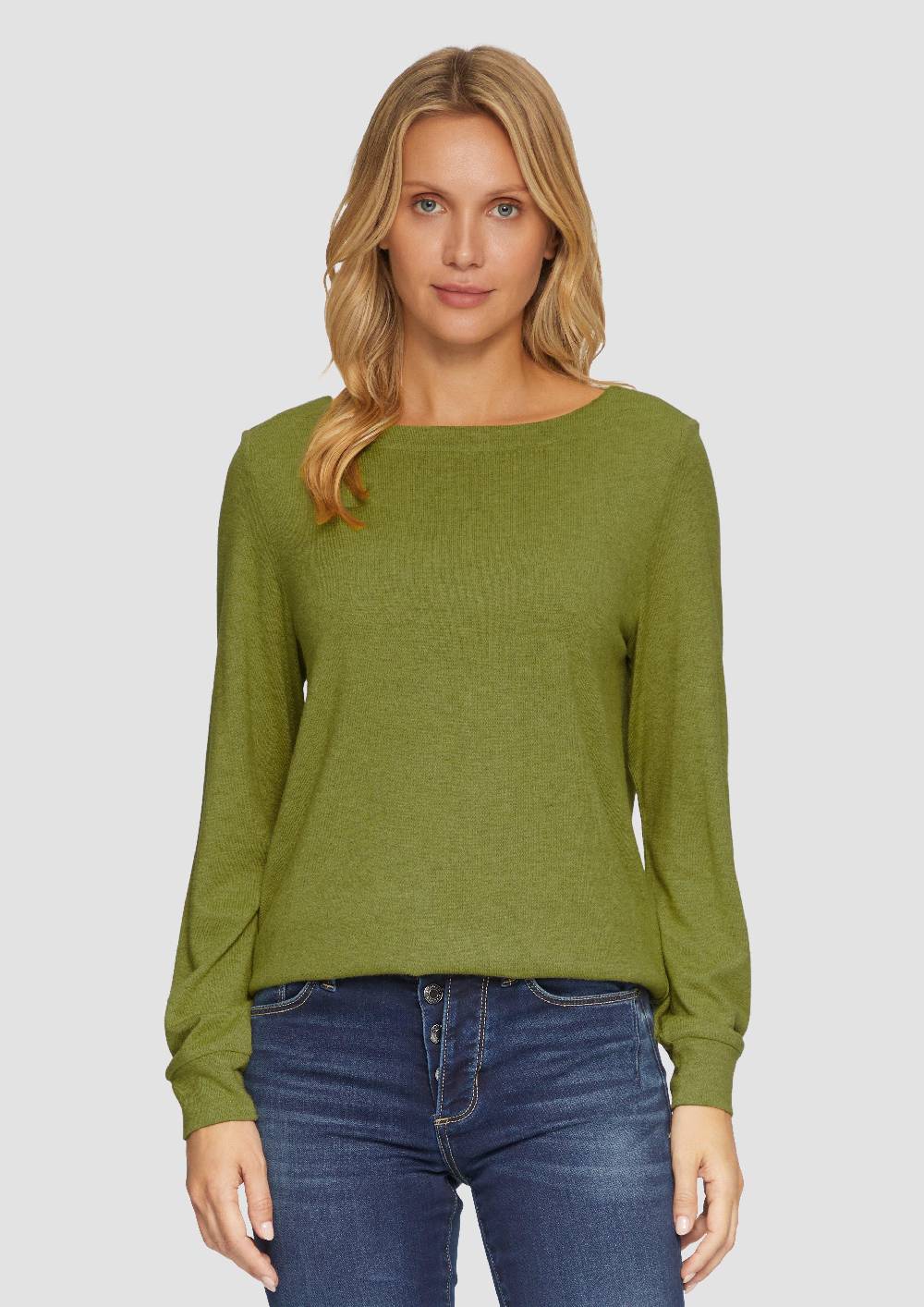 s.Oliver Weicher Longsleeve aus Jerseystrick Hotsell