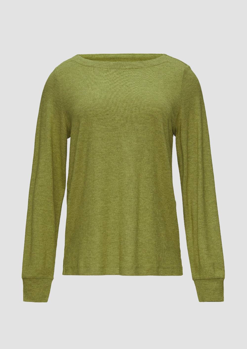 s.Oliver Weicher Longsleeve aus Jerseystrick Hotsell