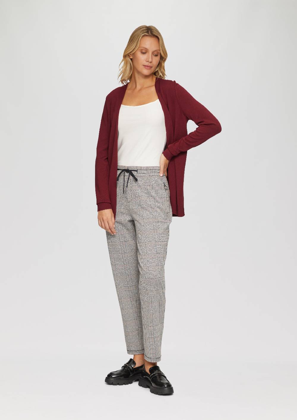 s.Oliver Cardigan aus Viskose-Baumwollmix Schlussverkauf