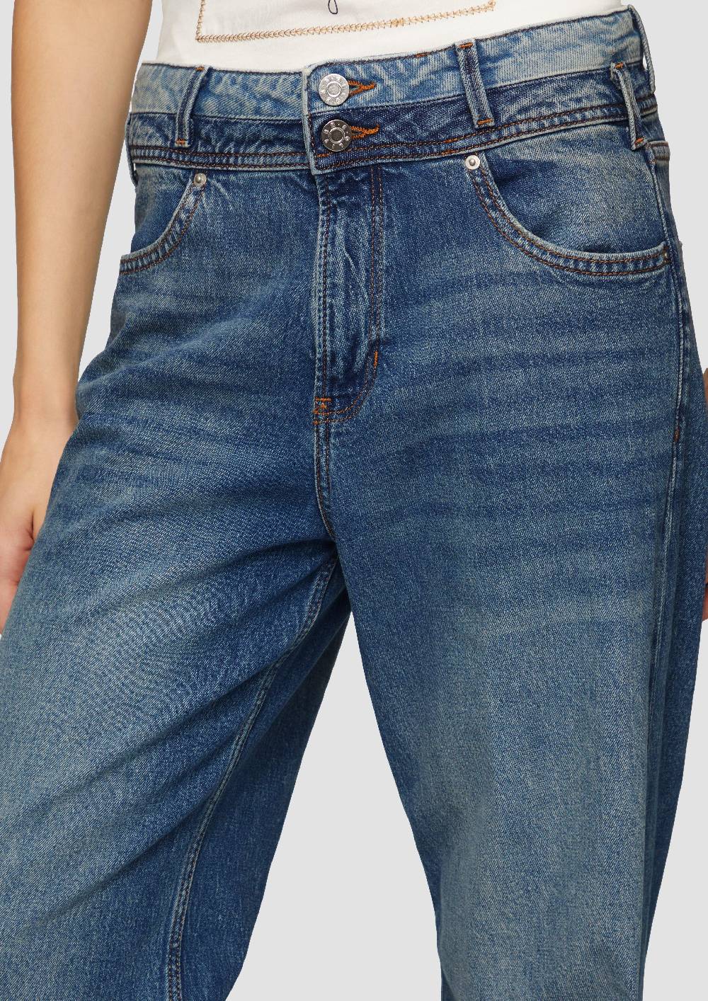s.Oliver Jeans Suri / Regular Fit / High Rise / Wide Leg Günstiger Verkauf