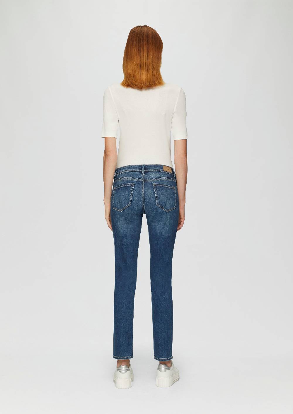 s.Oliver Jeans Betsy / Slim Fit / Mid Rise / Slim Leg / mit Zipp-Detail Meist gekauft