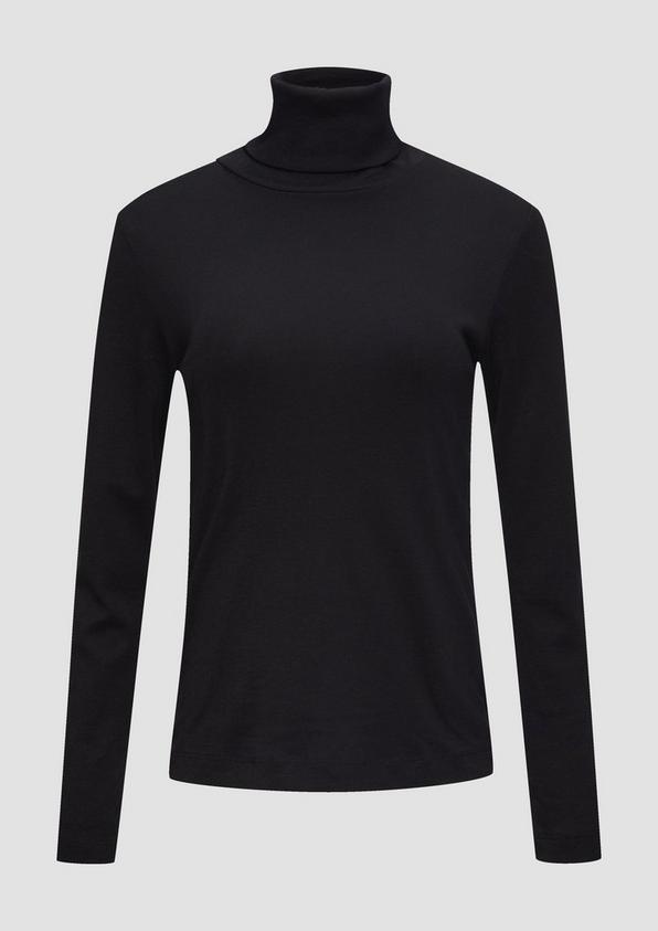 s.Oliver Langarmshirt mit Rollkragen Limitierter Zeitrabatt