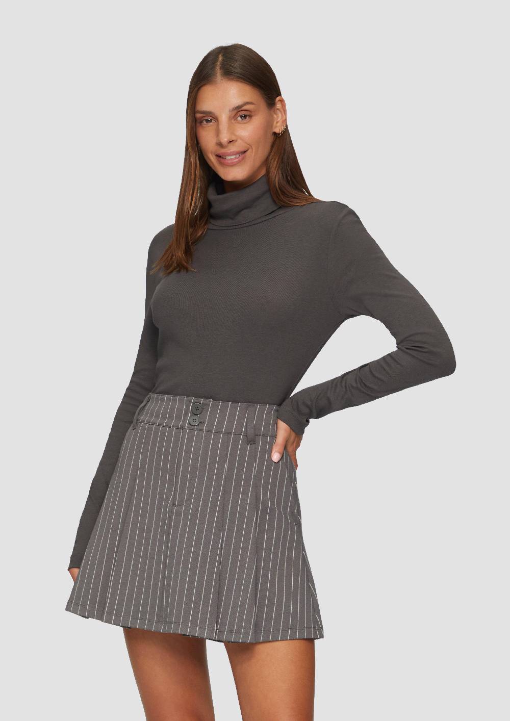 s.Oliver Langarmshirt mit Rollkragen Fabrik Onlineshop
