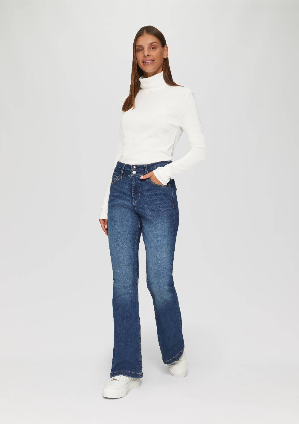 s.Oliver Langarmshirt mit Rollkragen Fabrikpreis
