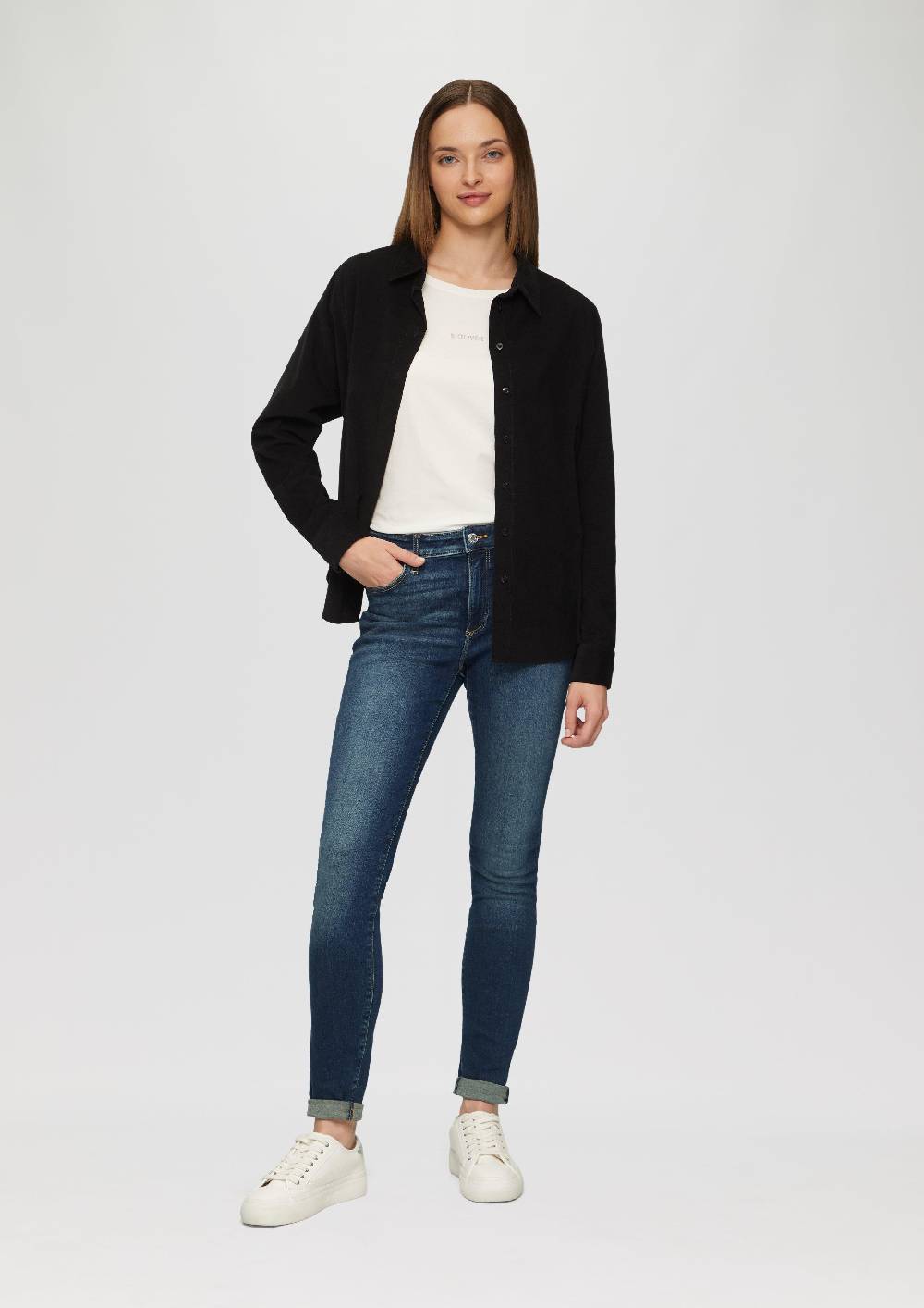 s.Oliver Jeans Izabell / Skinny Fit / Mid Rise / Skinny Leg Sonderangebot