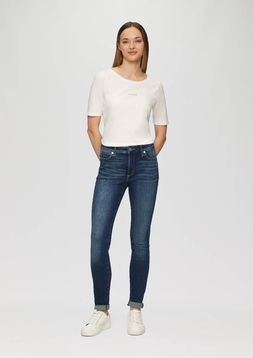 s.Oliver Jeans Izabell / Skinny Fit / Mid Rise / Skinny Leg Sonderangebot