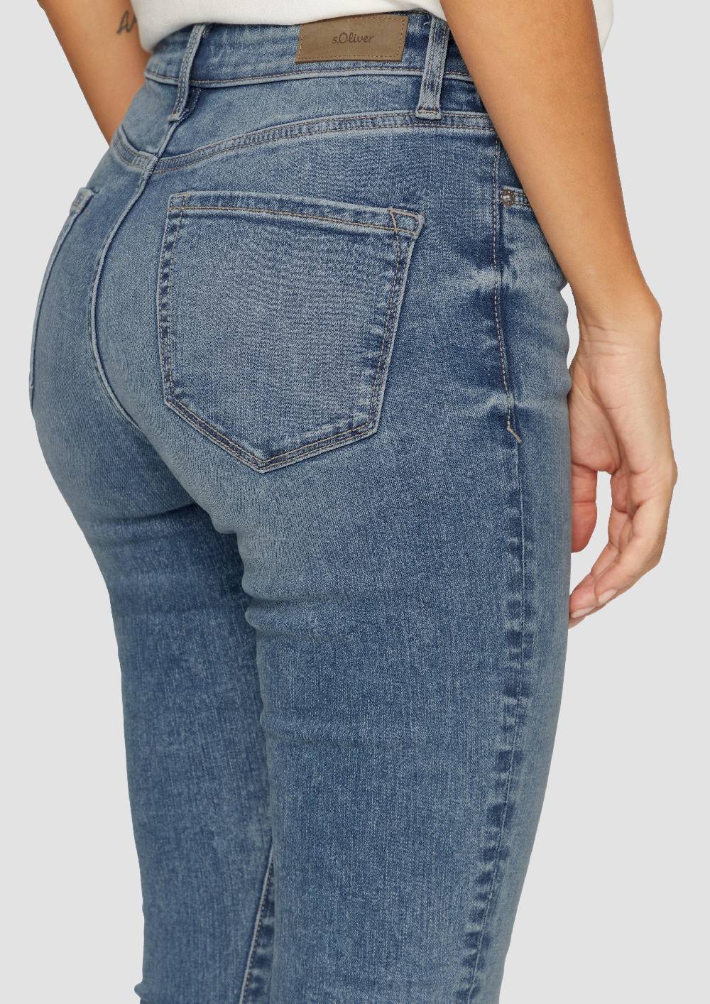 s.Oliver Jeans Izabell / Skinny Fit / Mid Rise / Skinny Leg Rabatt