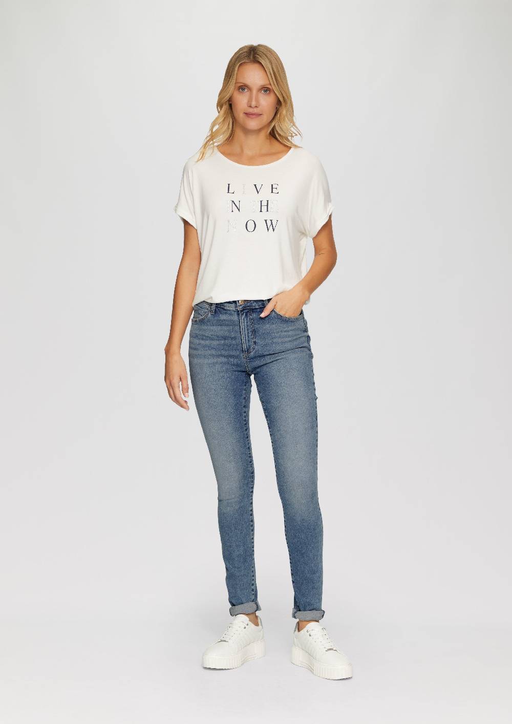 s.Oliver Jeans Izabell / Skinny Fit / Mid Rise / Skinny Leg Rabatt