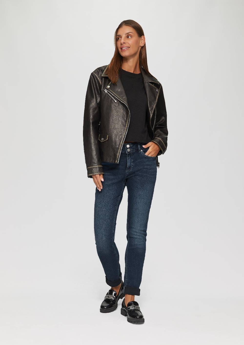 s.Oliver Jeans Catie / Slim Fit / Mid Rise / Slim Leg Günstig kaufen