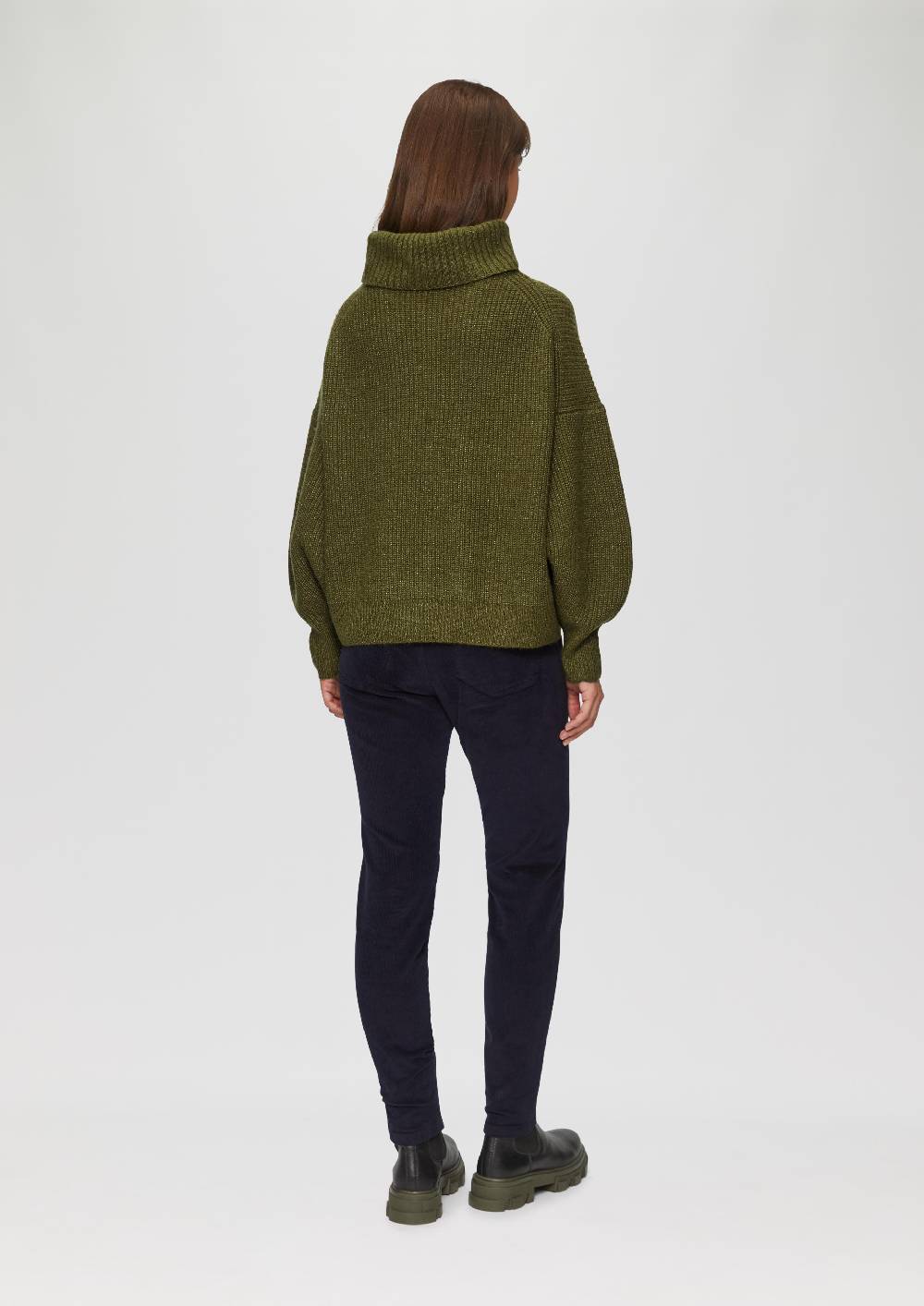 s.Oliver Oversized Rollkragenpullover mit weiten Ärmeln Versandkostenfrei