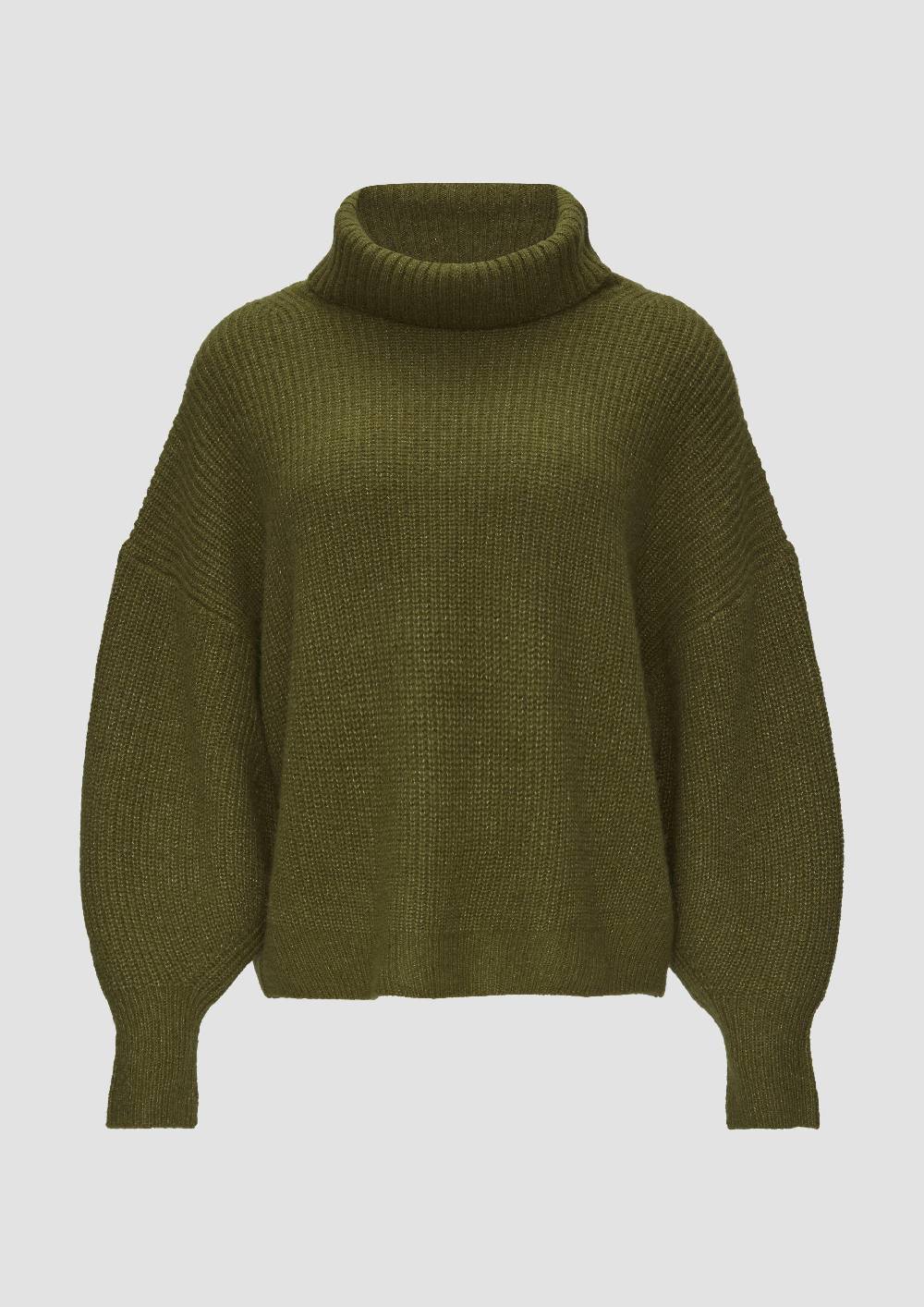 s.Oliver Oversized Rollkragenpullover mit weiten Ärmeln Versandkostenfrei