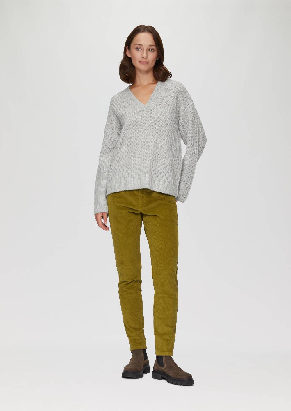 s.Oliver Leichter Wollpullover im Relaxed Fit Exklusivangebot