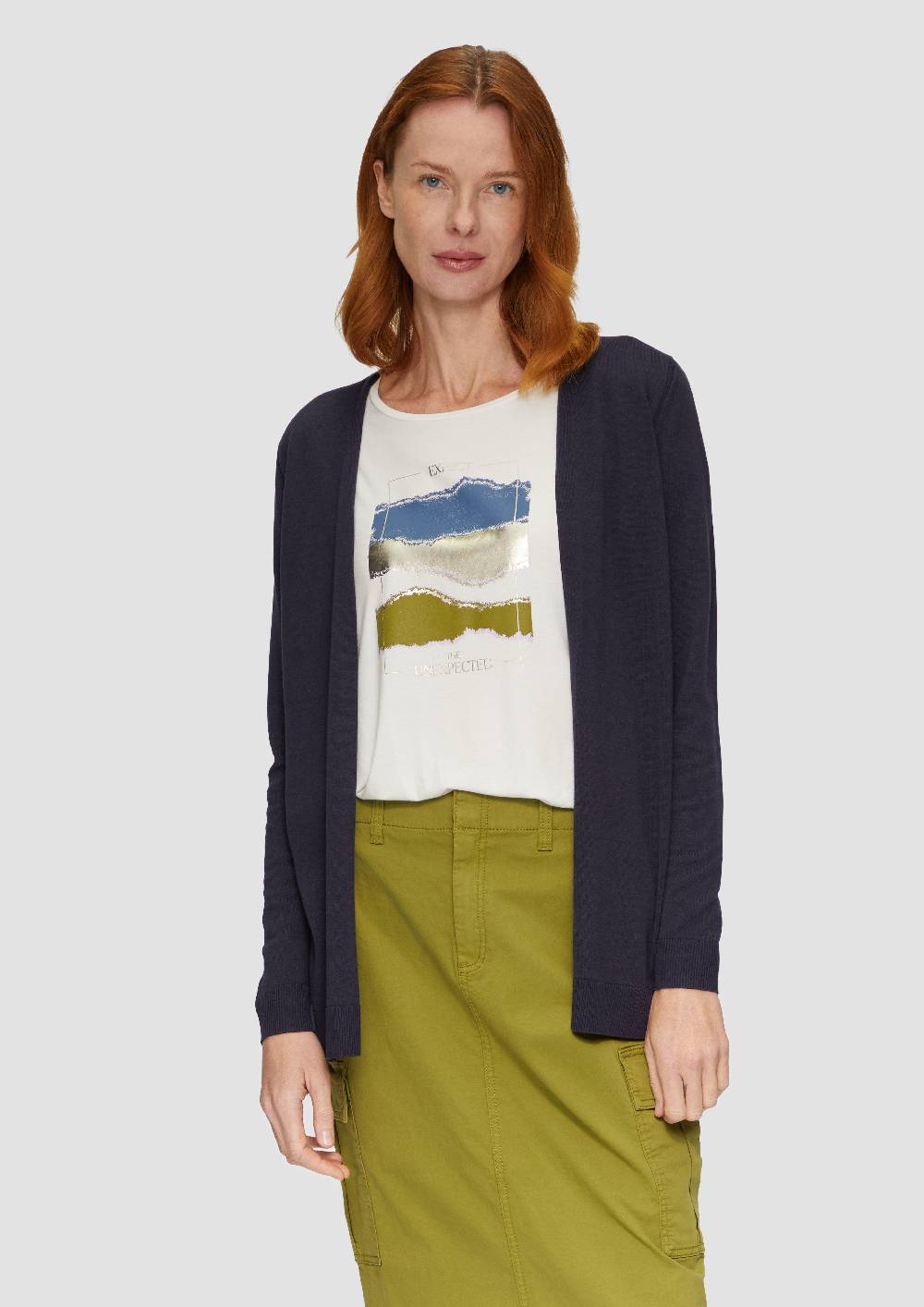 s.Oliver Cardigan aus Viskose-Baumwollmix Cyber Monday