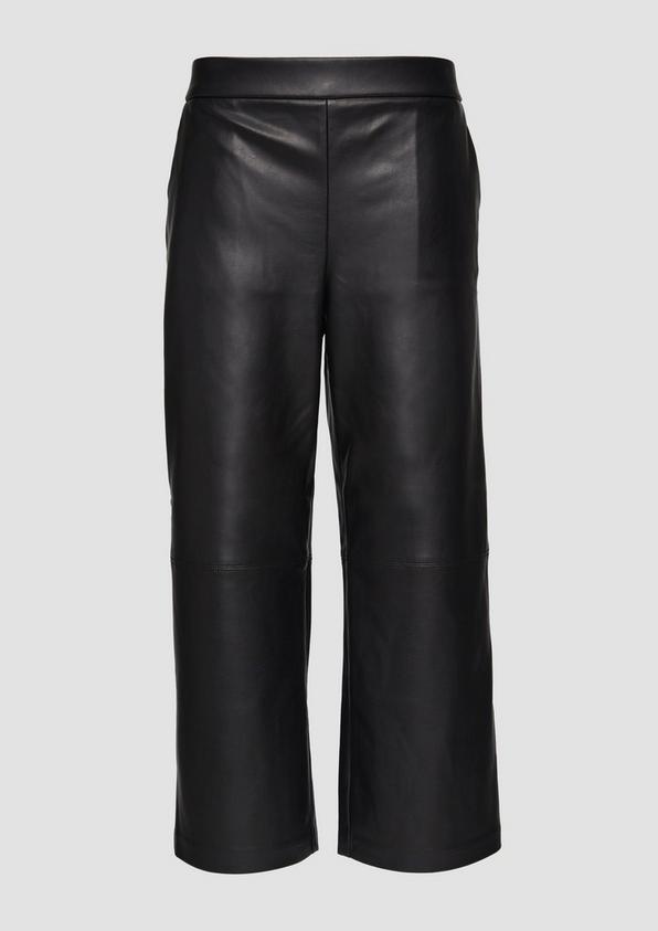 s.Oliver Culotte aus Lederimitat mit Nahtdetails Vatertagsangebot