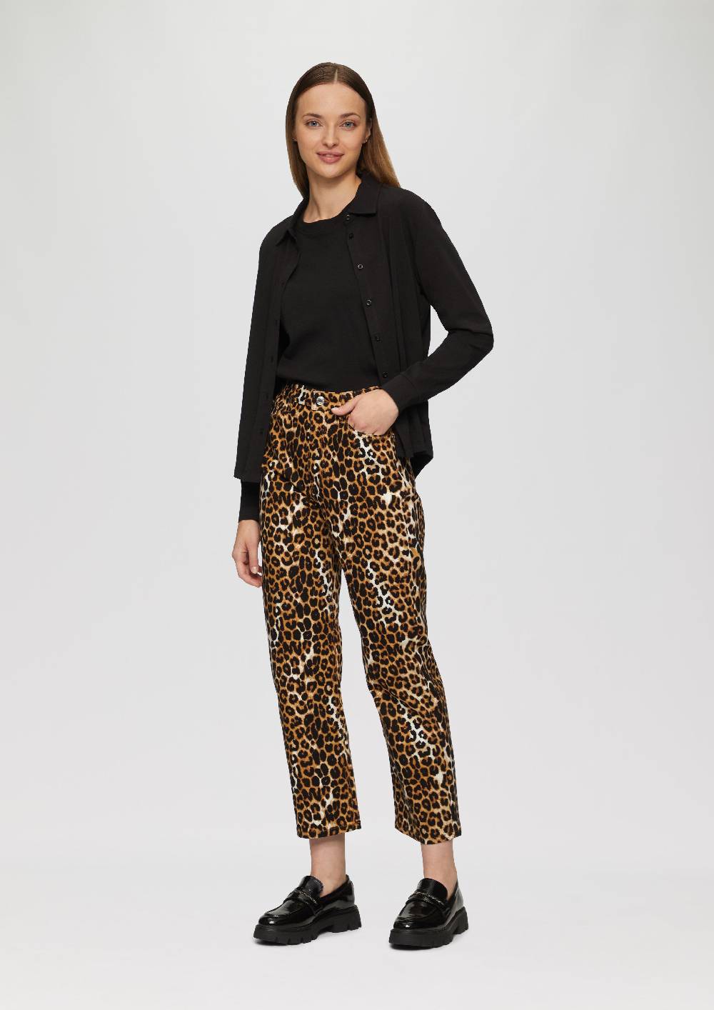 s.Oliver Hemdbluse aus Jersey Neueste Mode