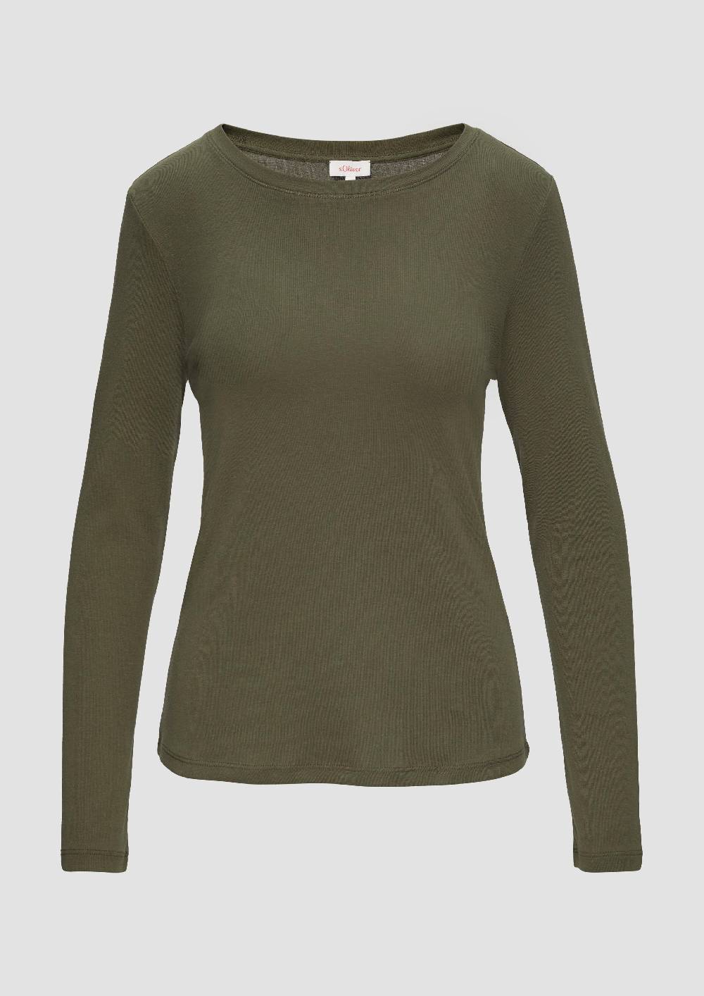 s.Oliver Langarm-Shirt im Slim Fit Neuheiten