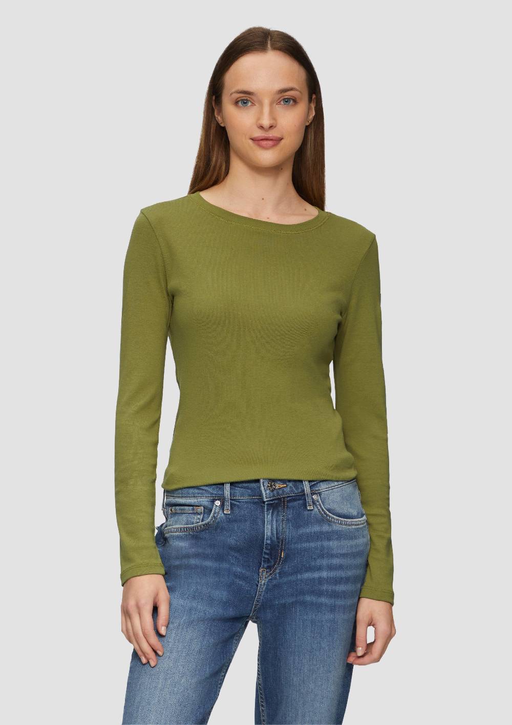 s.Oliver Langarm-Shirt im Slim Fit Bestseller