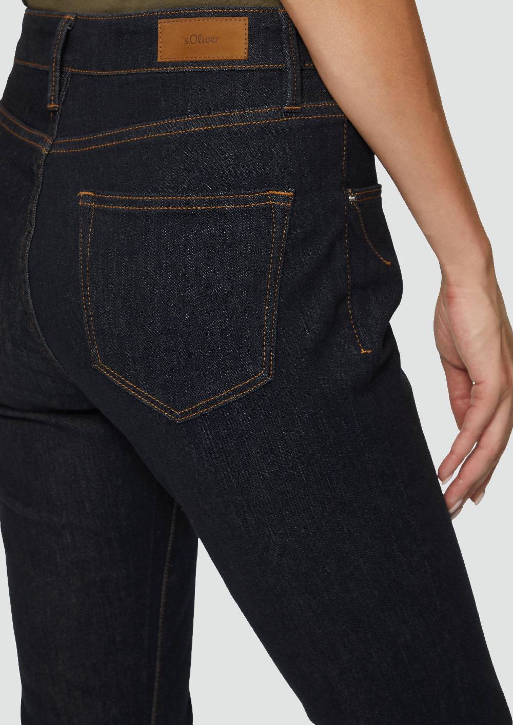 s.Oliver Jeans Betsy / Slim Fit / Mid Rise / Slim Leg / Rinsed Washed VIP-Rabatte