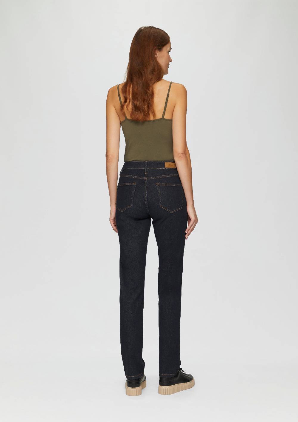 s.Oliver Jeans Betsy / Slim Fit / Mid Rise / Slim Leg / Rinsed Washed VIP-Rabatte