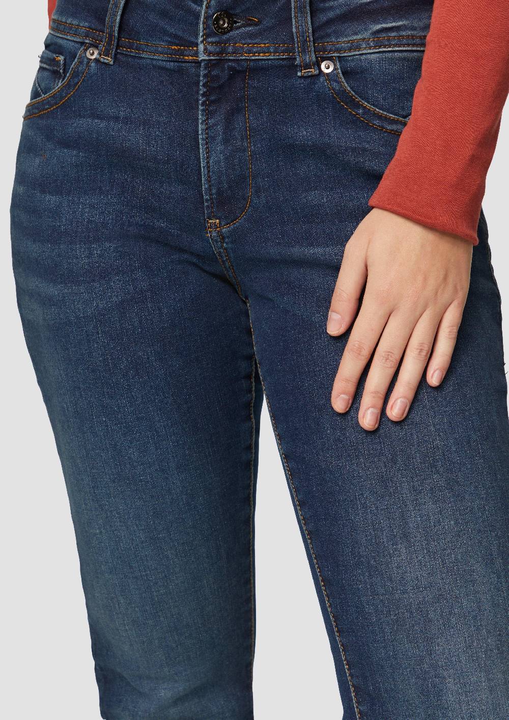 s.Oliver Jeans Catie / Slim Fit / Mid Rise / Bootcut Leg Super Sparpreis