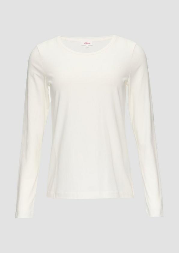 s.Oliver Longsleeve aus Baumwollstretch Wochenangebot